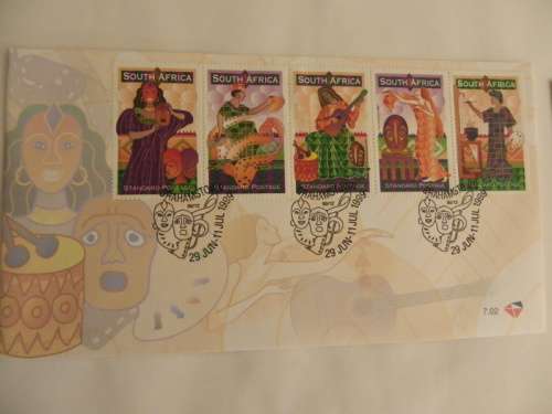 RSA 7.02 (1999) - 25th Anniversary of Standard Bank Arts Fesival FDC