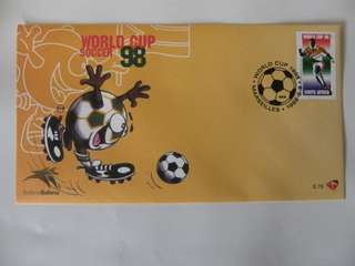 RSA 6.76 (1998) - World Cup Soccer FDC