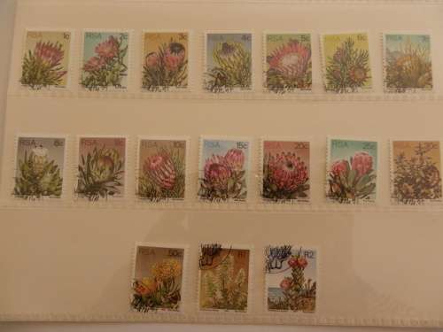 RSA 3rd Definitive Series (1977) - Proteas CTO Cancelled Set