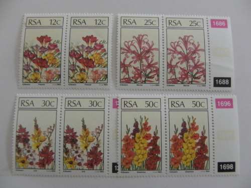 RSA 4.13 (1985) - Floral Emigrants Mint Set in Pairs