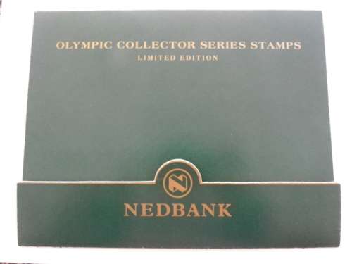 RSA (1996) - Nedbank Atlanta Olympic Folder with Stamps