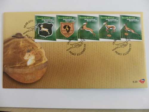 RSA 8.20 (2011) - Evolution of Rugby Emblem FDC