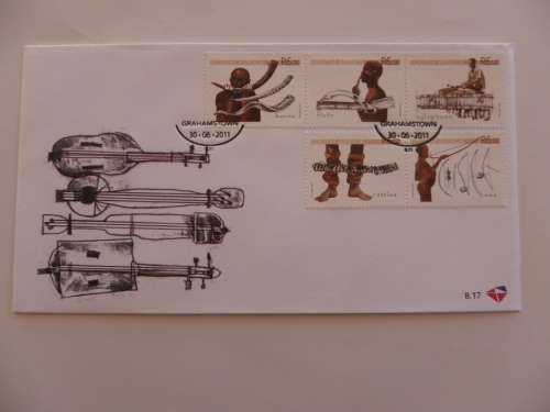 RSA 8.17 (2011) - Rare Musical Instruments FDC