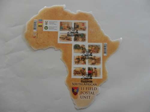 RSA 8.30 (2012) - SA Field Postal Unit Full Sheet CTO Cancelled