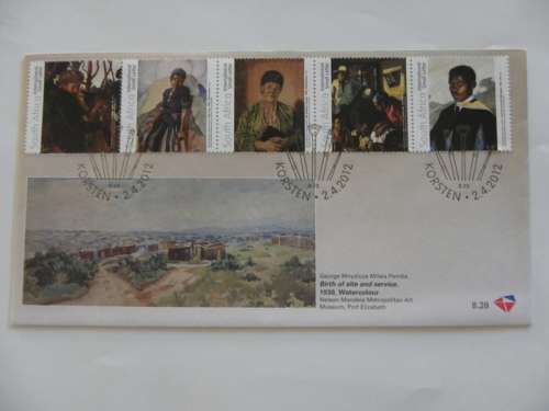 RSA 8.28 (2012) - 100th Anniversary of George Pemba FDC
