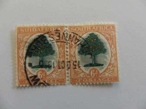 Union (1926) - London Pictorials 6d Used Pair