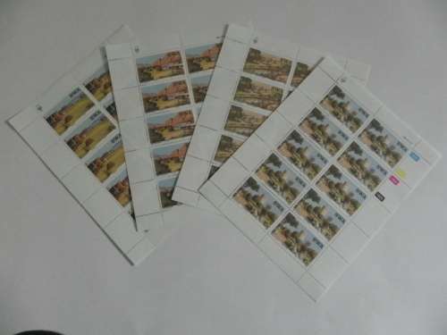 SWA 1.58 (1987) - Tourist Camps Full Sheets in Mint