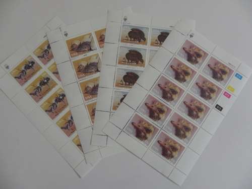 SWA 1.48 (1985) - Ostriches Full Sheets in Mint