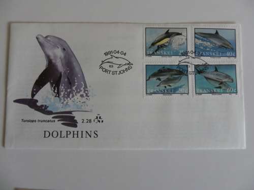 Transkei 2.28 (1991) - Dolphins FDC