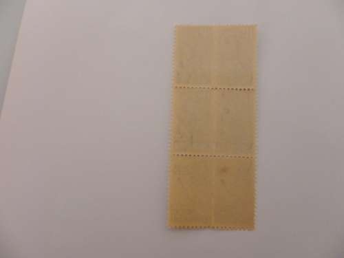 Union (1942) - Small Wars 1 1/2 d UH Mint Block with Inscription