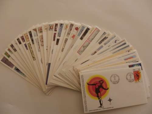 RSA 3rd Series FDC's x 37 (No duplication)