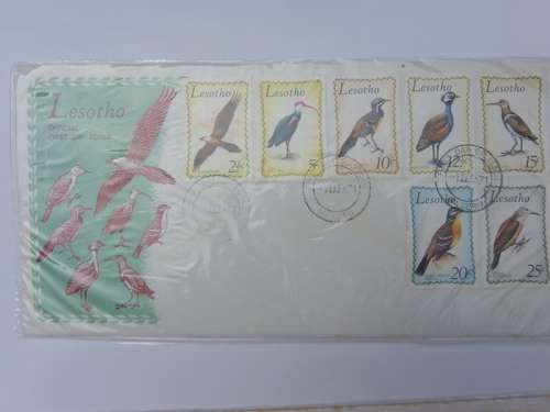 Lesotho (1971) - Birds Definitive Illustrated FDC