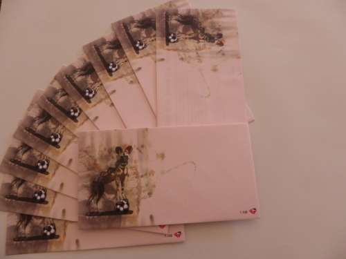 RSA 7.108 (2006) - FIFA Soccer World Cup Unserviced FDC's x 10 (Bid per FDC to take all)