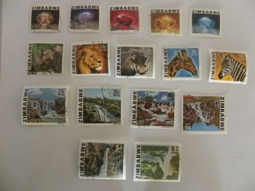 Zimbabwe (1980) - Definitive Series Used Set