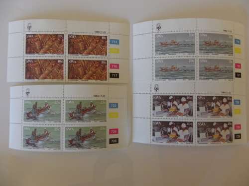 SWA 1.43 (1983) - Lobster Industry Mint Control Block Set