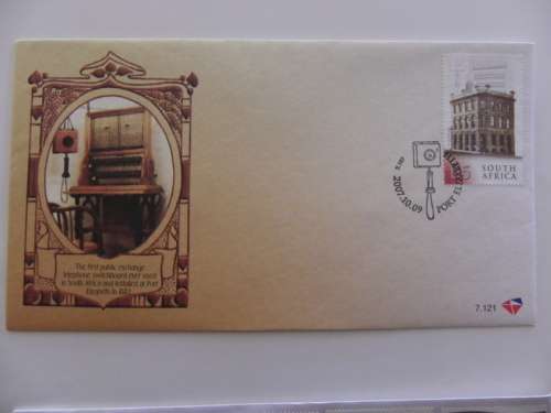 RSA 7.121 (2007) - World Post Day FDC