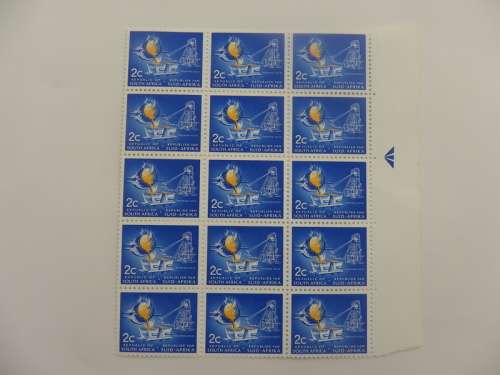 RSA 1st Definitive Series - 2c Mint Arrow Block