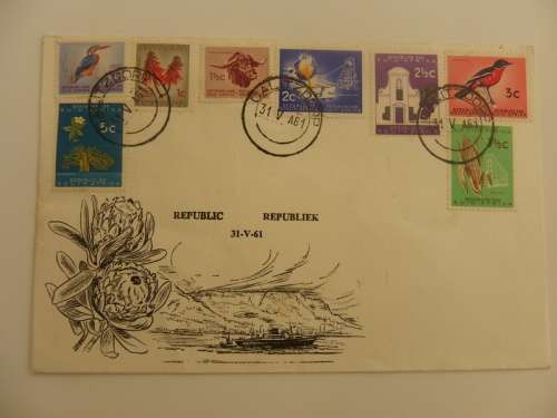 RSA 1st Definitive Series - FDC