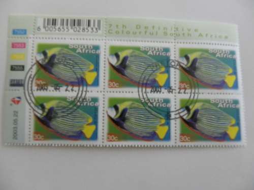 RSA 7th Series (2000) - Fauna & Flora 30c CTO Cancelled Control Block