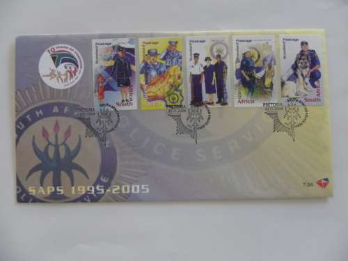 RSA 7.84 (2004) - SAPS 10 Years of Freedom FDC