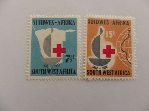 SWA (1963) - Red Cross Centenary Mint Set