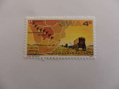 SWA 1.09 (1974) - Centenary of Thirsland Trek Mint Stamp