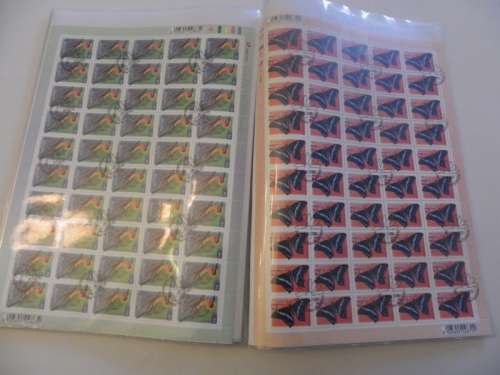 RSA 7th Definitive Series in Full Sheets CTO Cancelled x 23 (SACC @ R5,000-00)