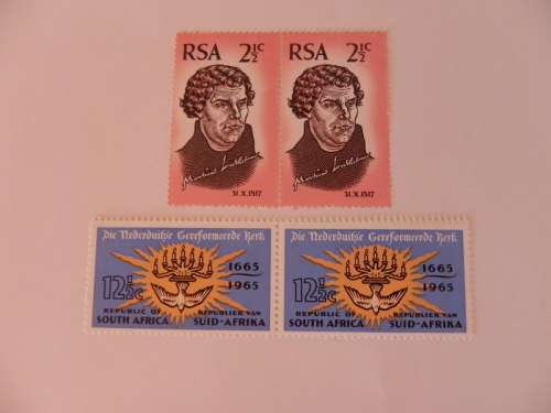 RSA 1.06 (1967) - 450th Anniversary of Reformation Mint Set in Pairs