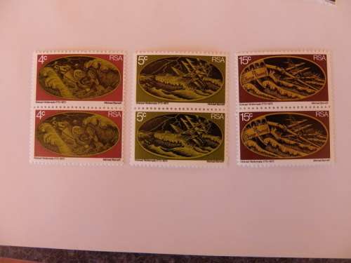 RSA 1.27 (1973) - bicentenary of the Rescue by Wolraad Woltemade Mint Set in Pairs