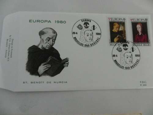 Belgium (1980) - Illustrated FDC