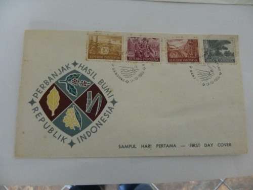 Indonesia (1960) - Illustrated FDC