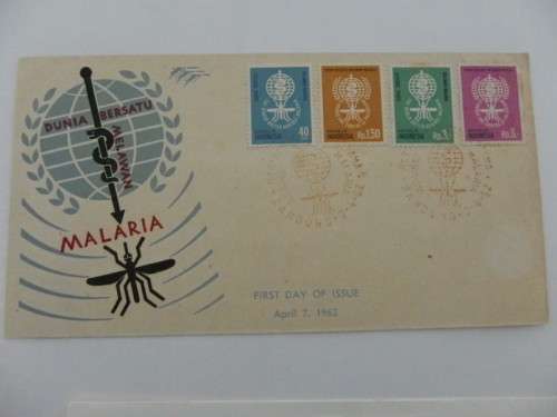 Indonesia (1962) - Illustrated FDC