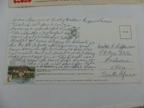 Mauritius - Old Postcard