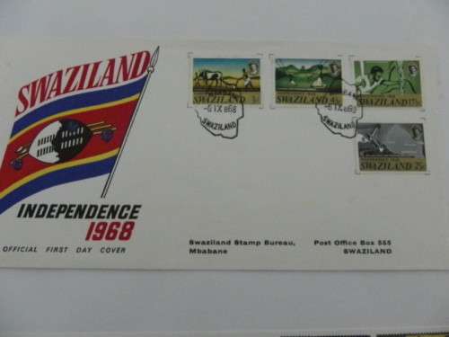 Swaziland (1968) - Independence Illustrated FDC