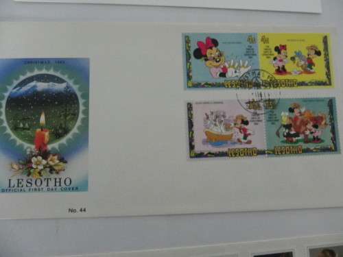 Lesotho (1982) - Christmas Illustrated FDC
