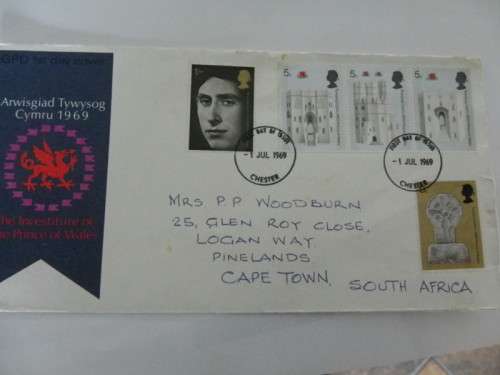 Great Britain (1969) - Prince of Whales Illustrated FDC