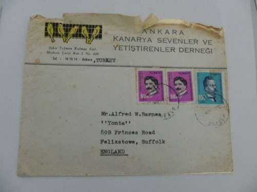 Turkey (1966) - FDC