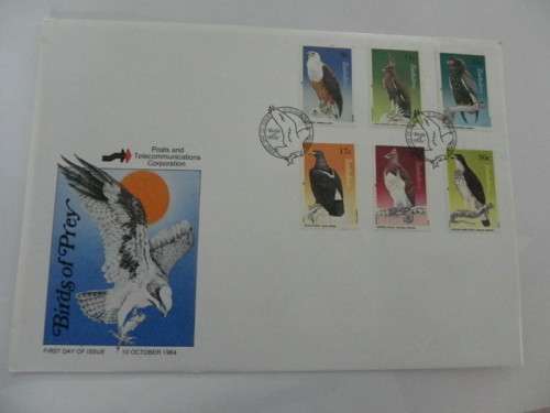 Zimbabwe (1984) - Birds of Prey Illustrated FDC