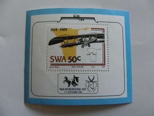 SWA SAF04 (1989) - Aeronautics in SWA Mint Miniature Sheet