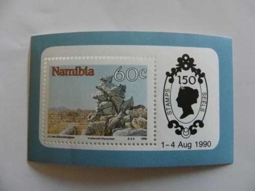Namibia SAF05 (1990) - Sights of Namibia Mint Miniature Sheet