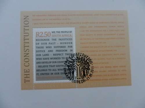 RSA 8.15 (2011) - The Constitution CTO Cancelled Miniature Sheet