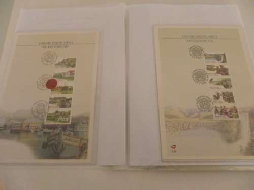 RSA 6th & 7th Series Large FDC's  (SACC @ R1,270-00)