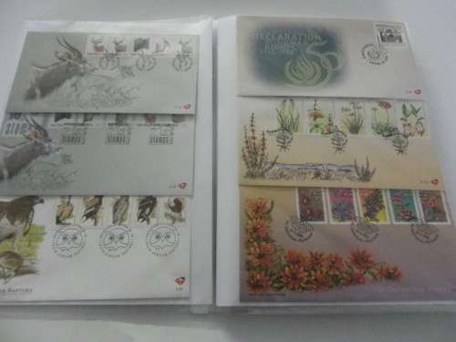 RSA 6th, 7th 7 8th  Series FDC's x33  (SACC @ R1,750-00)