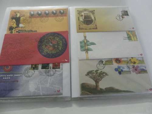 RSA 6th, 7th 7 8th  Series FDC's x33  (SACC @ R1,750-00)