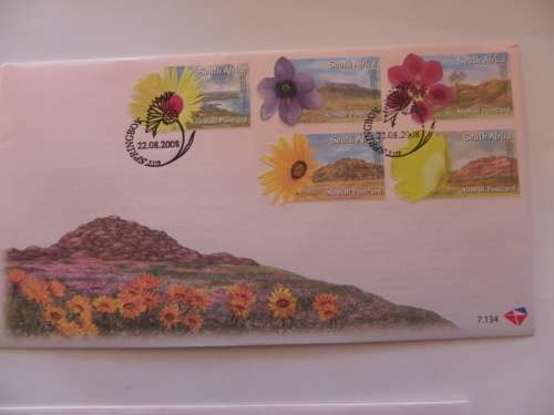 RSA 7.134 (2008) - Flowers of Namaqauland FDC