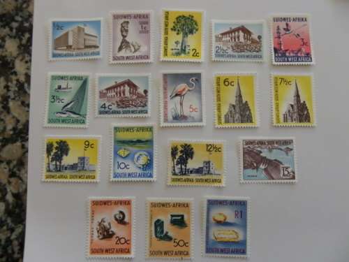 SWA 1st Definitive Series (1961) - Mint Set