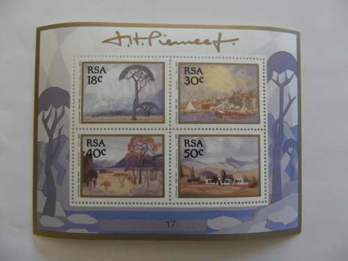 RSA S15 (1989) - Paintings by Pierneef Miniature Sheet in Mint