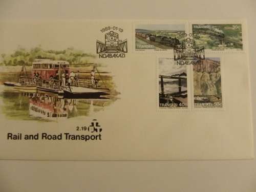 Transkei 2.19 (1989) - Trains en Route FDC