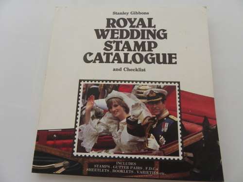 Book - The Royal wedding Stamp Catalogue