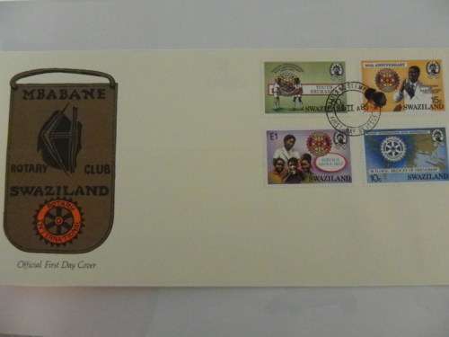Swaziland (1985)  - Rotary Club Illustrated FDC